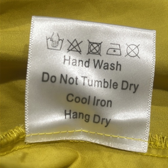 O.P.T  COLETTE Yellow Ruched Top COTTON MIDI DRESS,SPRING GARDEN PARTY SIZE M. - Picture 10 of 11